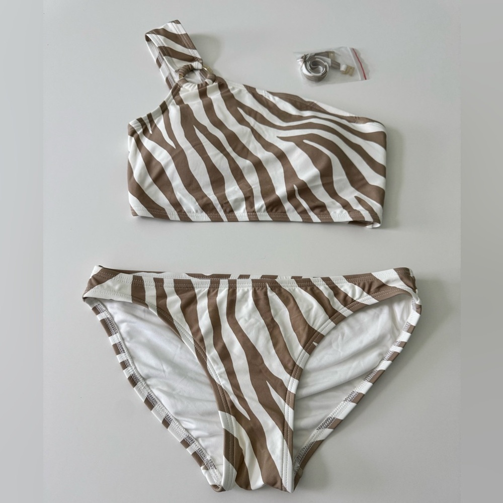 Michael Kors Zebra Print Bikini Size XS